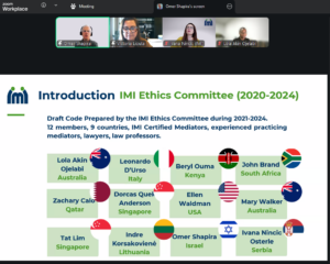IMI & CIArb Greece Chapter: Second Round of Public Consultation on the Code of Professional Conduct for Mediators